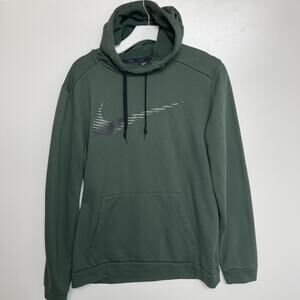 Nike Dri-Fit Men’s Hoodie Standard Fit Green Size M
